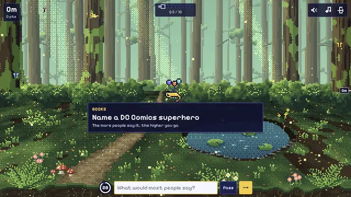 Noillirk question two asks for a DC Comics superhero